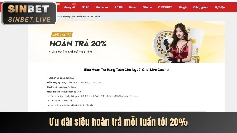 Hoàn trả không giới hạn 94wim